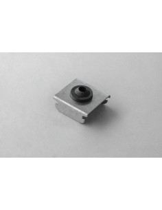 Aggancio a scatto antivibrante per profili 50 mm bordi arrotondati davanti 2