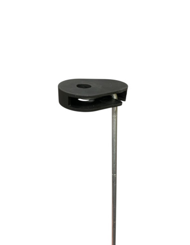 Clip neoprene antivibrante pendino piega tipo C