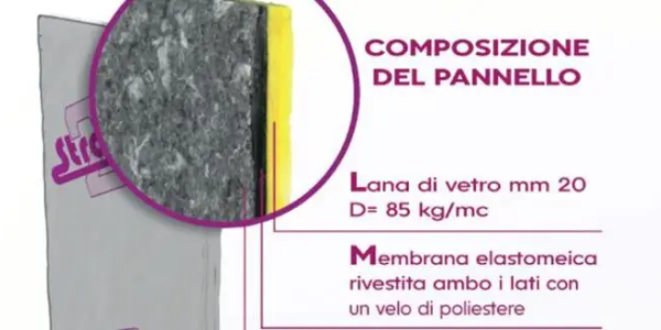 Stratifon 29 è il pannello che da solo abbatte fino a 29 dB