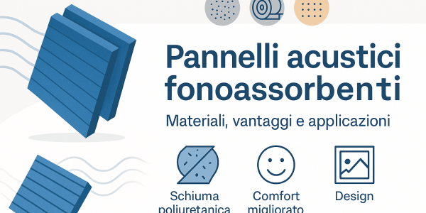 Cosa sono i pannelli acustici fonoassorbenti e a cosa servono